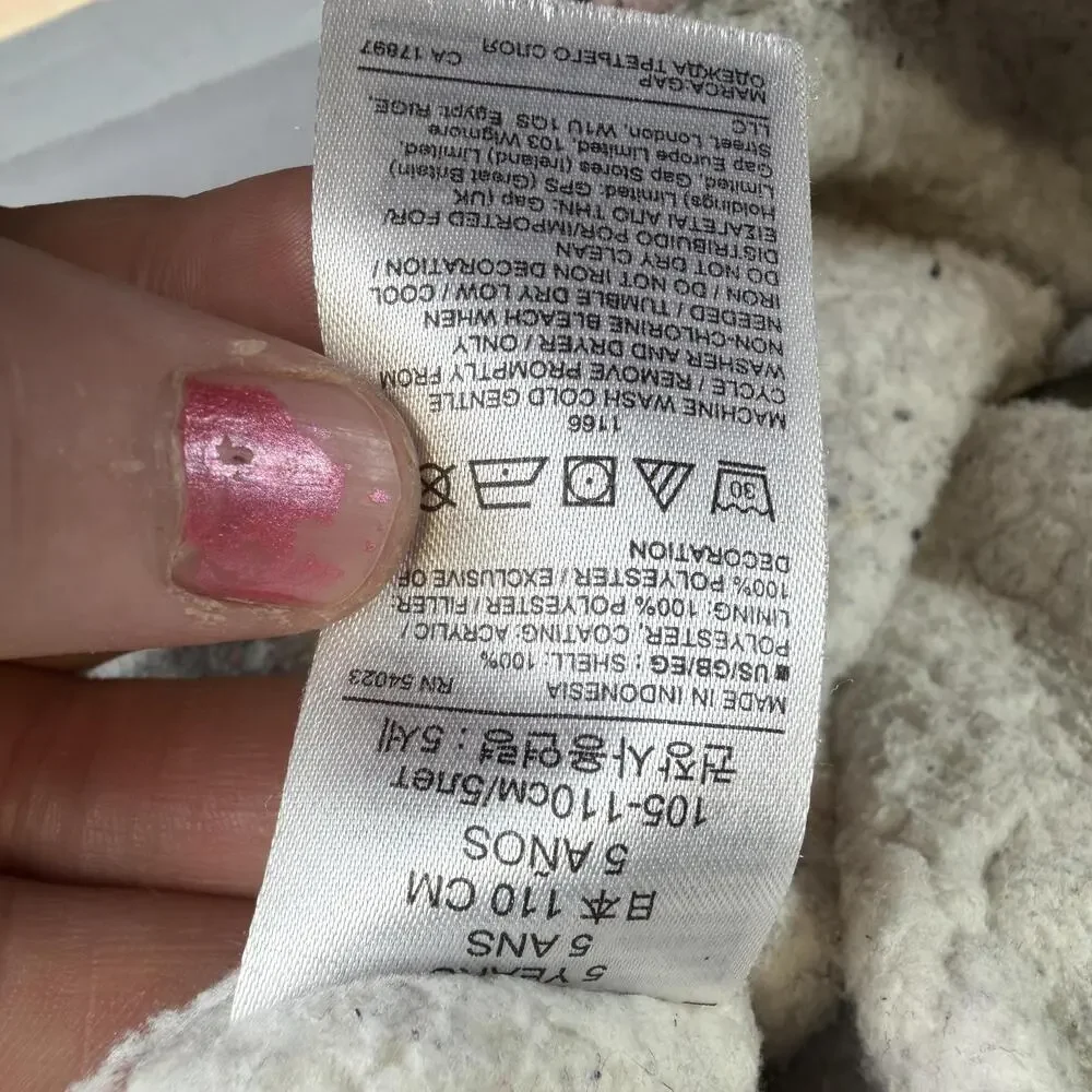GAP girls puffer